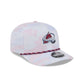 Colorado Avalanche White Camo Performance Rope 9SEVENTY Stretch-Snap Hat