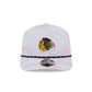 Chicago Blackhawks White Camo Performance Rope 9SEVENTY Stretch-Snap Hat