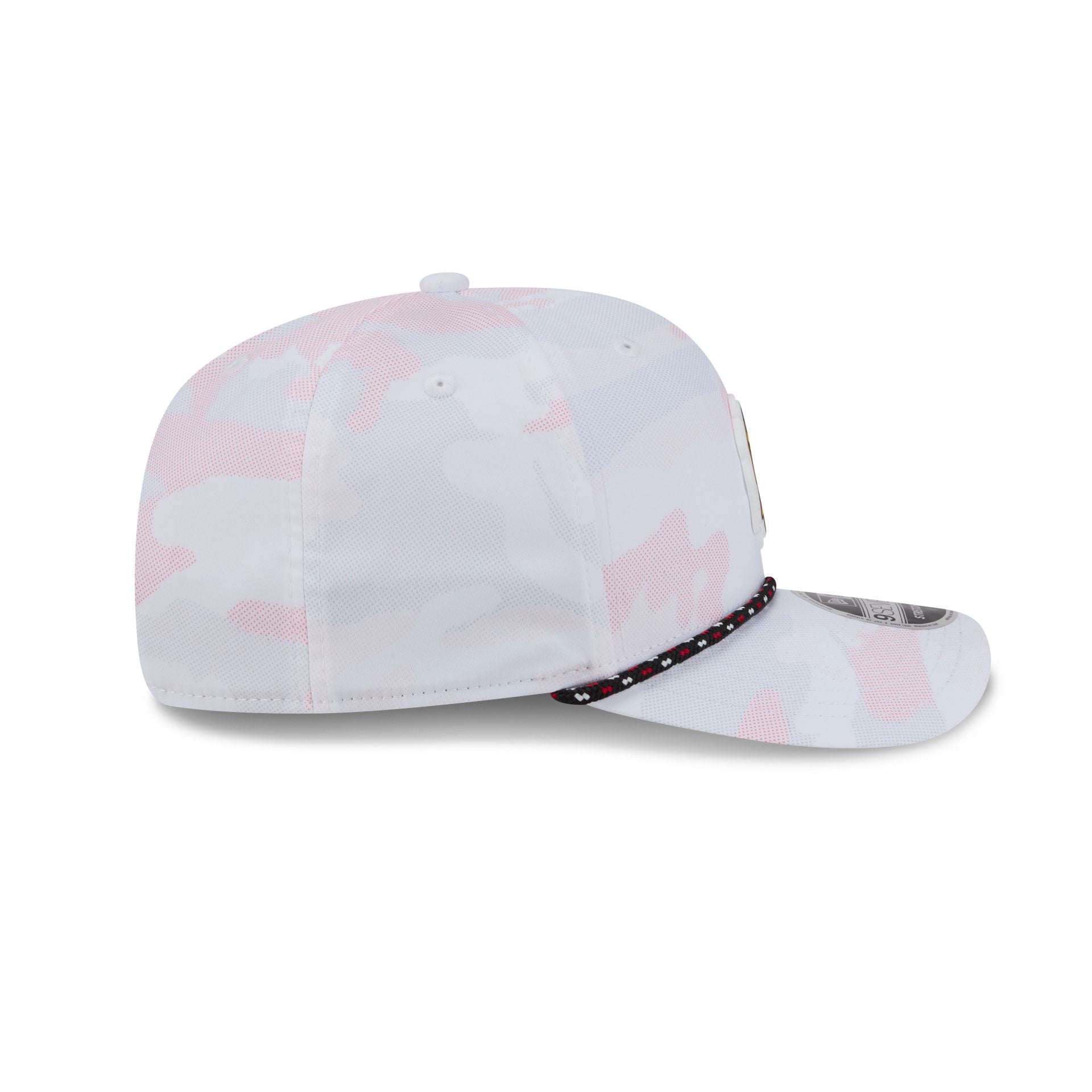 Chicago Blackhawks White Camo Performance Rope 9SEVENTY Stretch-Snap Hat