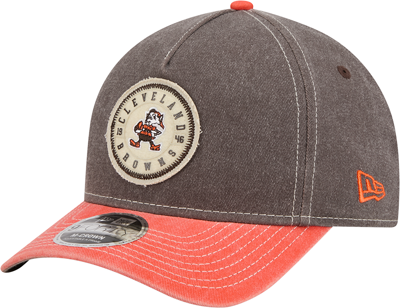 Cleveland Browns Felt 9FORTY M-Crown A-Frame Snapback Hat