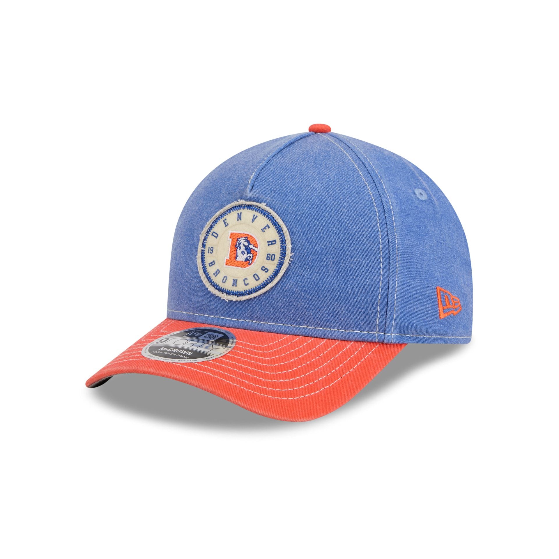 Denver Broncos Felt 9FORTY M-Crown A-Frame Snapback Hat