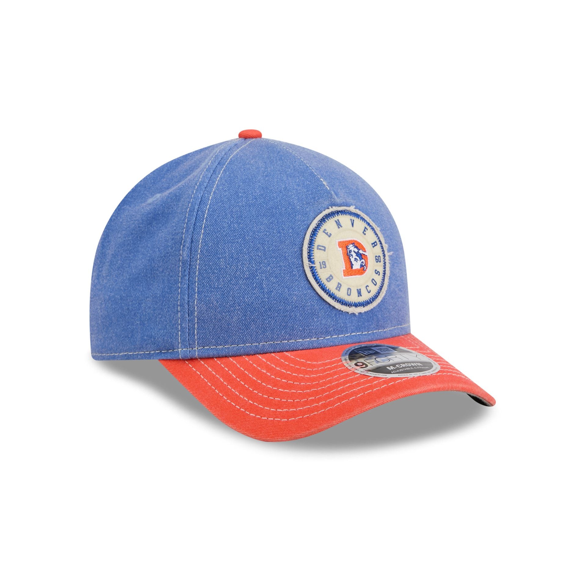 Denver Broncos Felt 9FORTY M-Crown A-Frame Snapback Hat