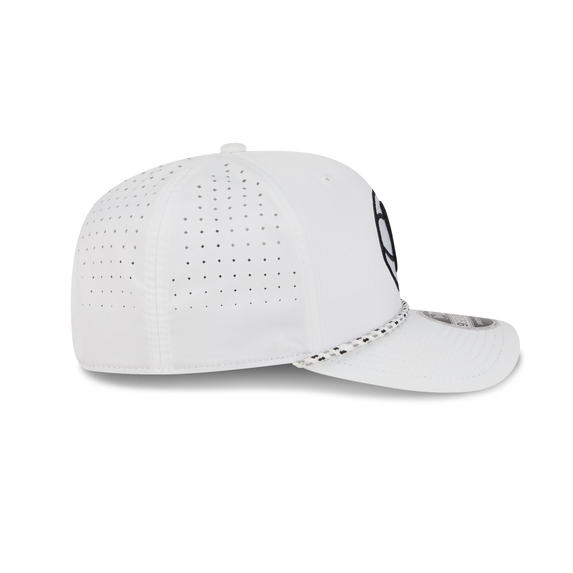 Brooklyn Nets Optic White Performance Rope 9SEVENTY Stretch-Snap Hat