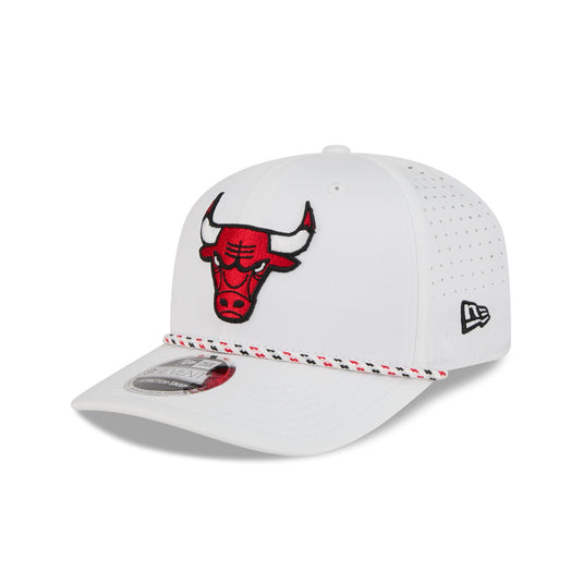 Chicago Bulls Optic White Performance Rope 9SEVENTY Stretch-Snap Hat - New Era Cap