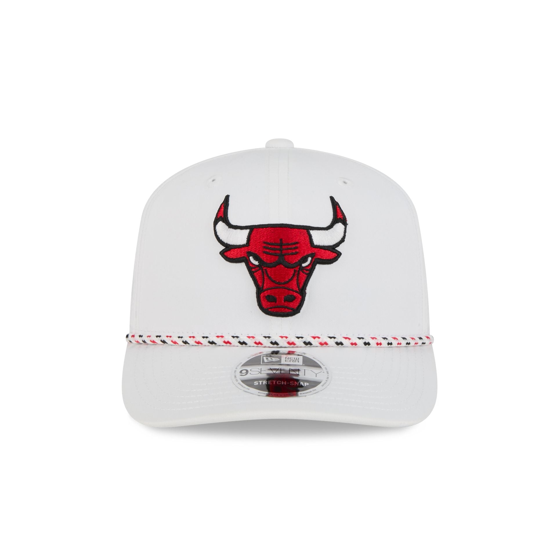 Chicago Bulls Optic White Performance Rope 9SEVENTY Stretch-Snap Hat