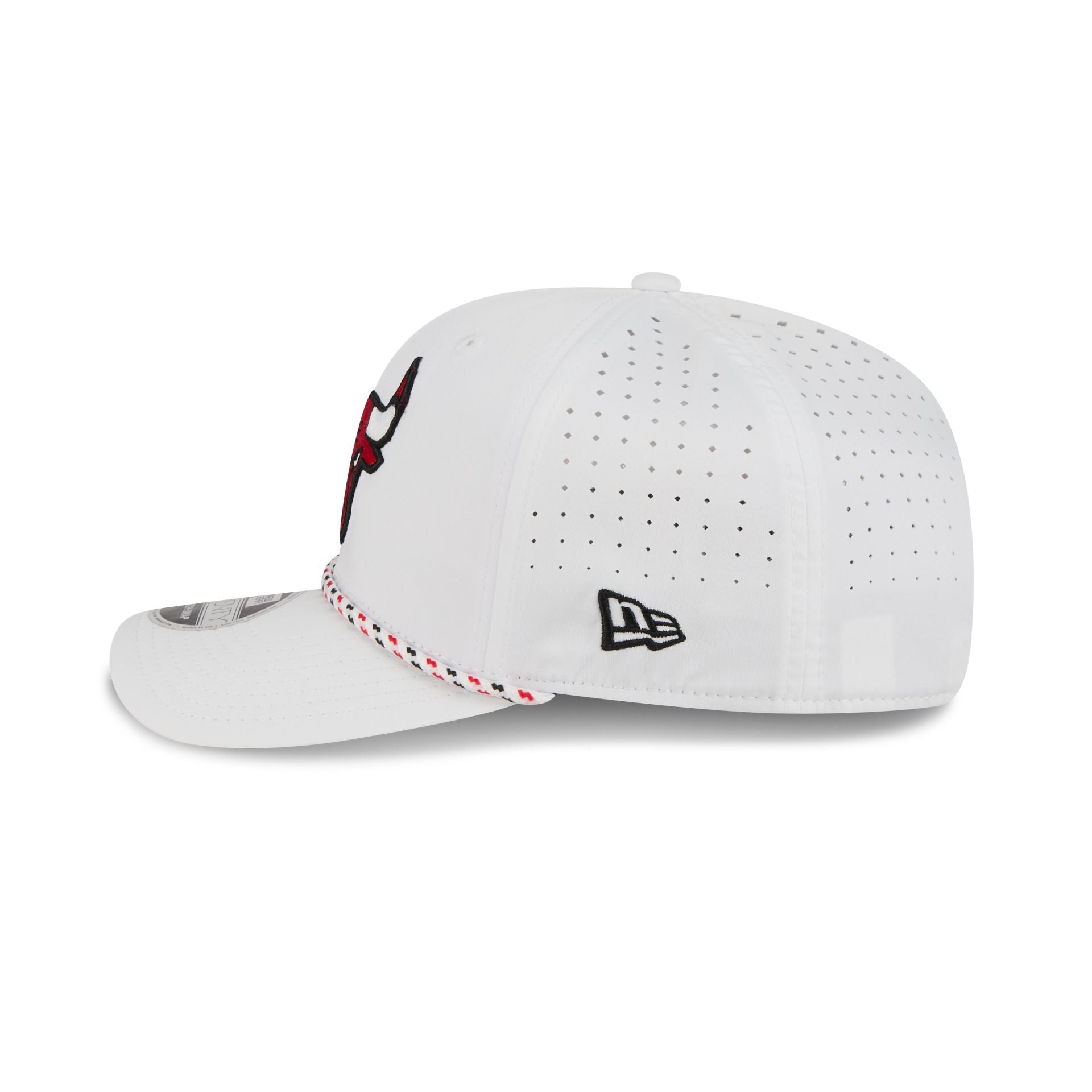 Chicago Bulls Optic White Performance Rope 9SEVENTY Stretch-Snap Hat