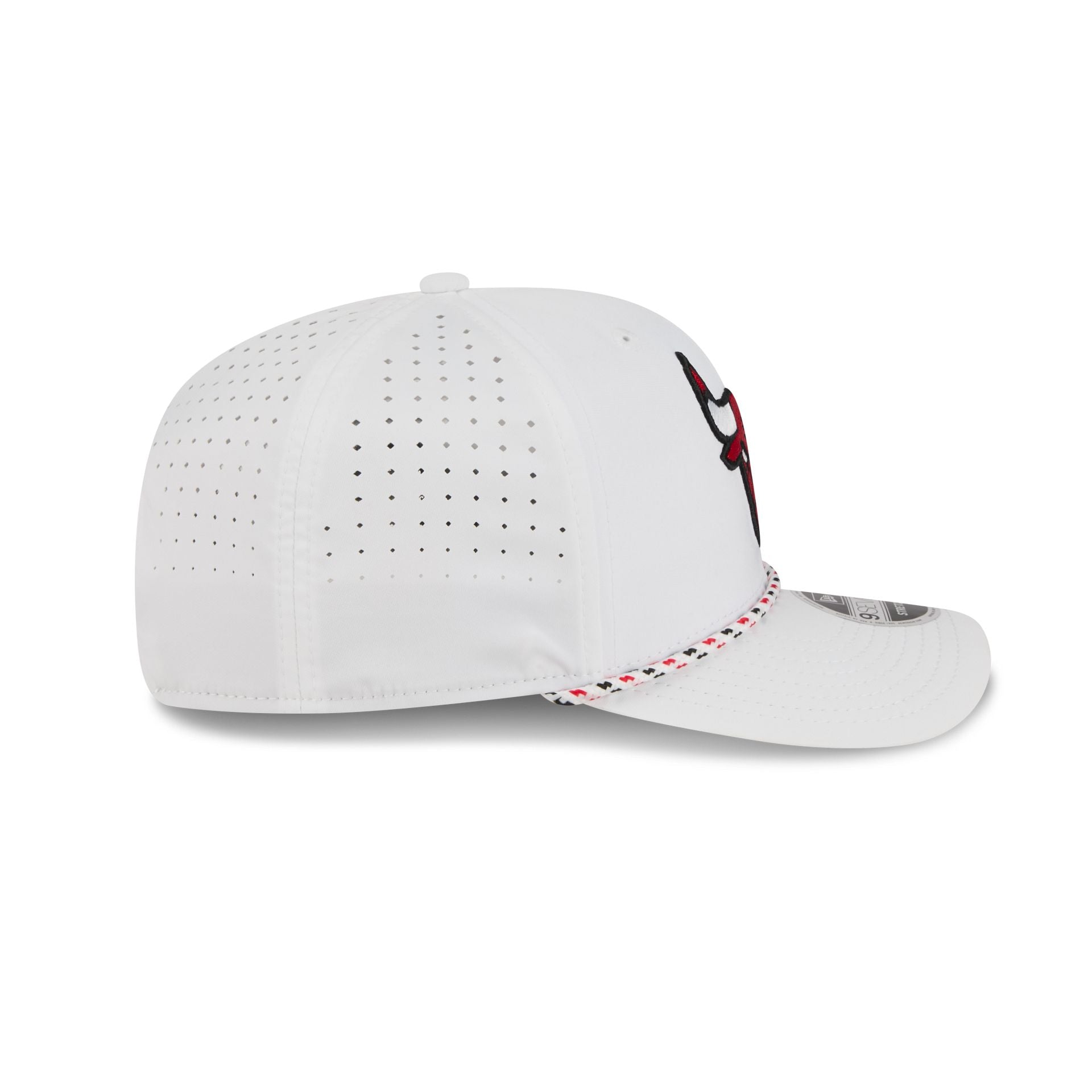 Chicago Bulls Optic White Performance Rope 9SEVENTY Stretch-Snap Hat
