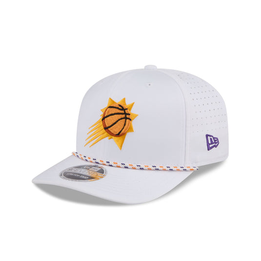 Phoenix Suns Optic White Performance Rope 9SEVENTY Stretch-Snap Hat - New Era Cap