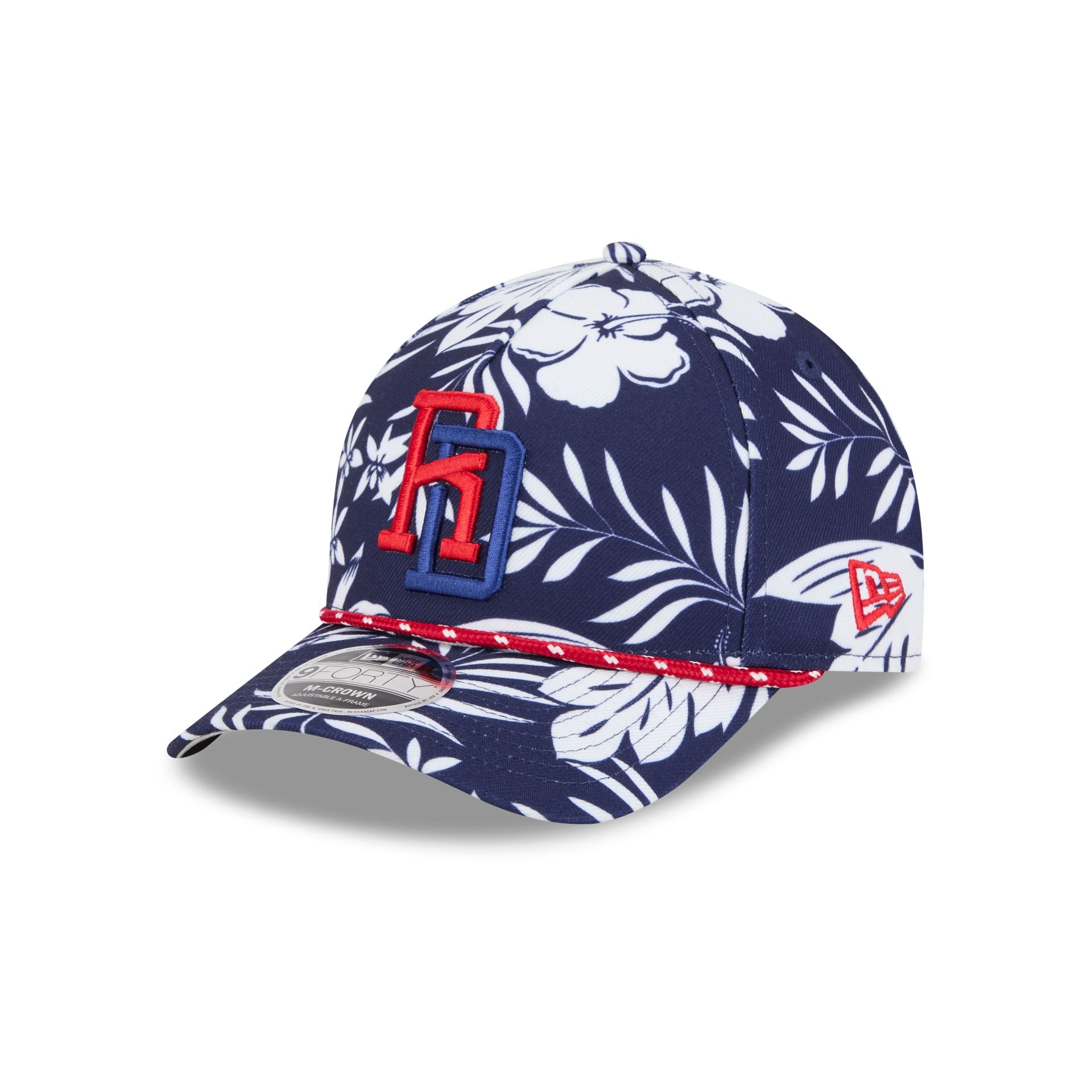 Dominican Republic Floral 9FORTY M-Crown A-Frame Snapback Hat
