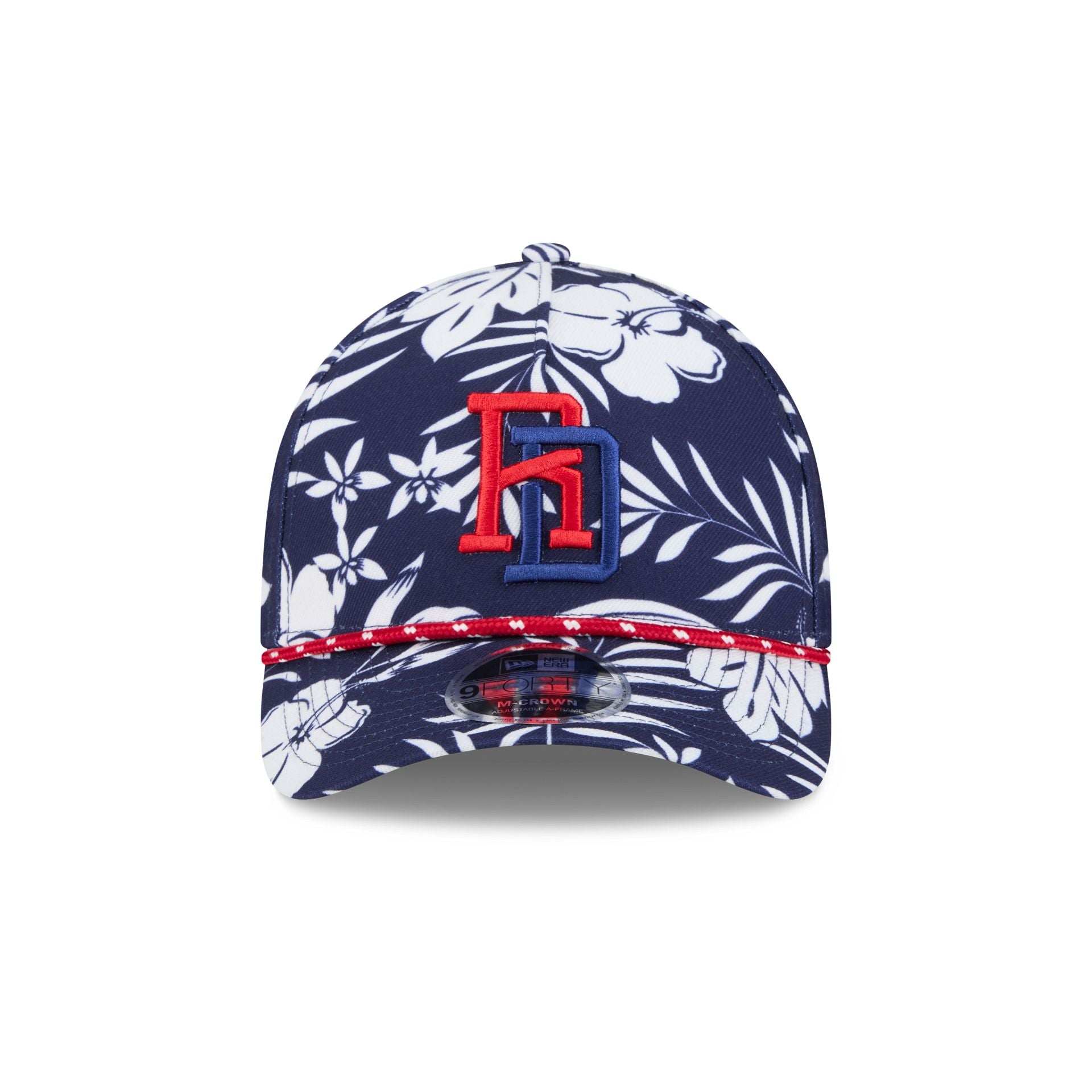 Dominican Republic Floral 9FORTY M-Crown A-Frame Snapback Hat