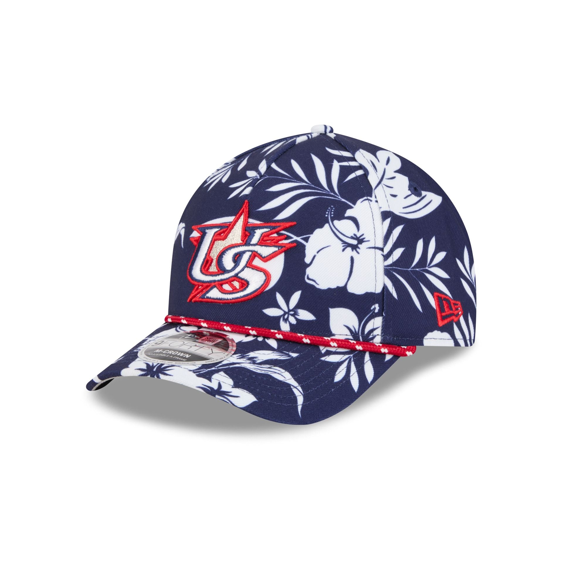 USA Floral 9FORTY M-Crown A-Frame Snapback Hat