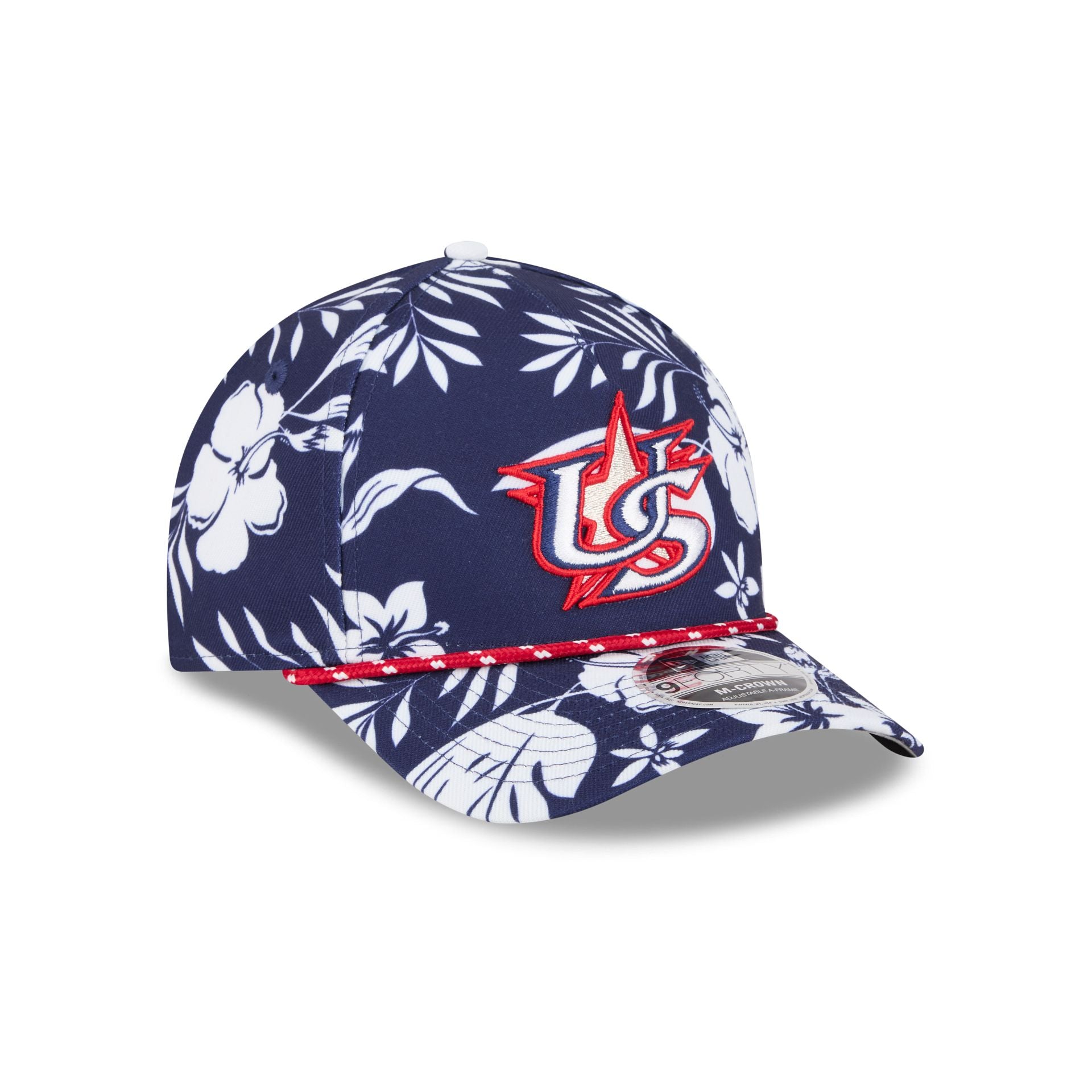 USA Floral 9FORTY M-Crown A-Frame Snapback Hat