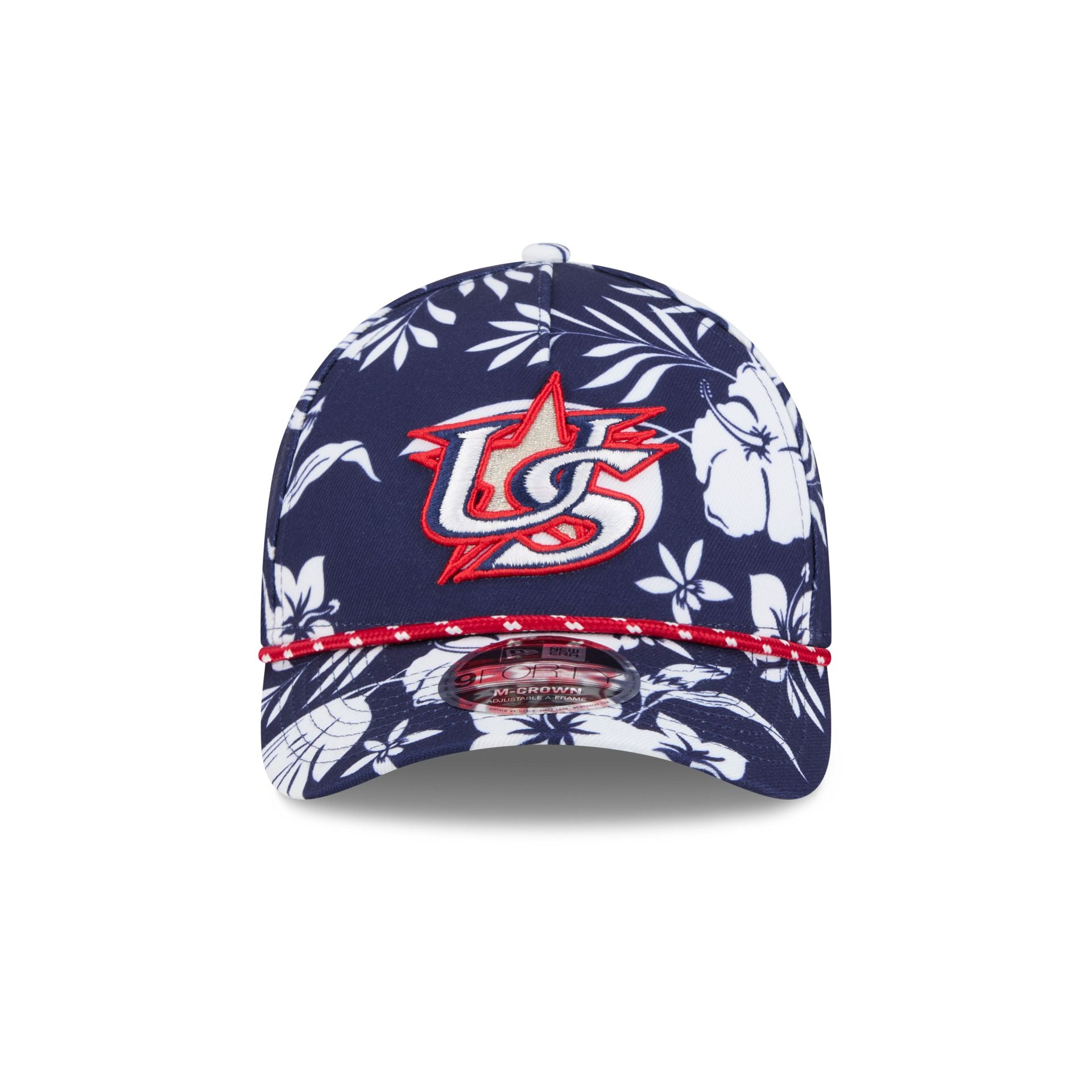 USA Floral 9FORTY M-Crown A-Frame Snapback Hat