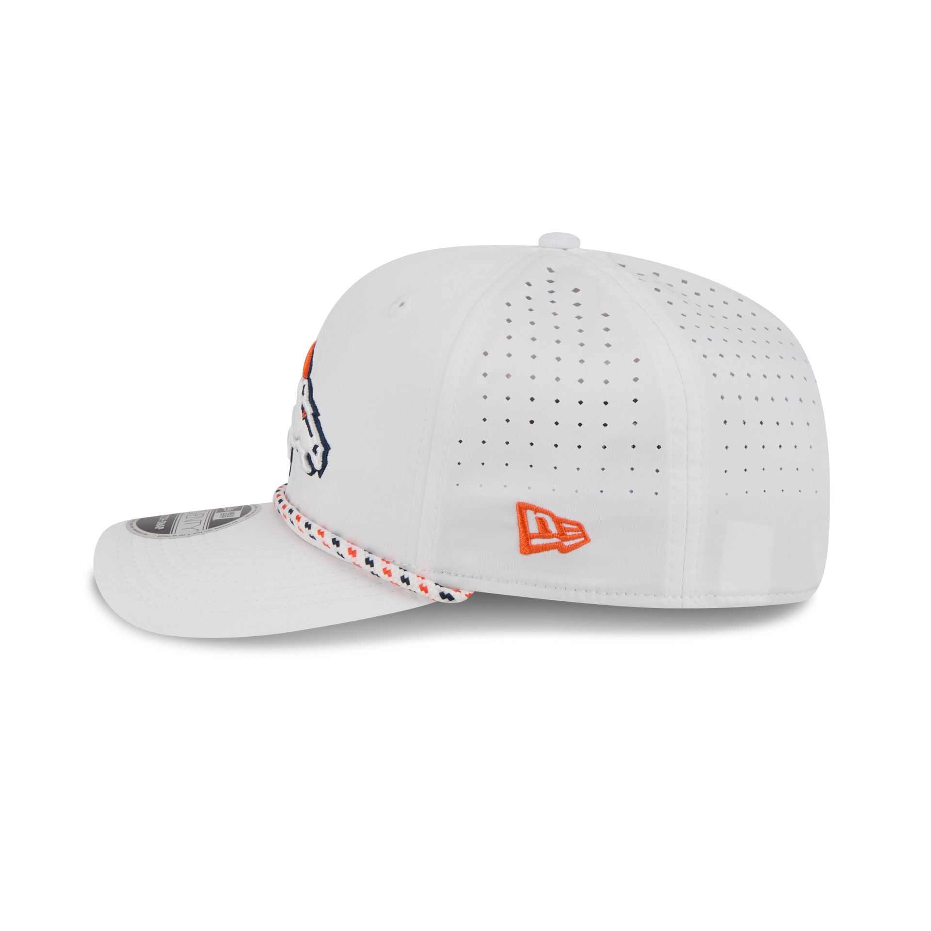 Denver Broncos Optic White Performance Rope 9SEVENTY Stretch-Snap Hat