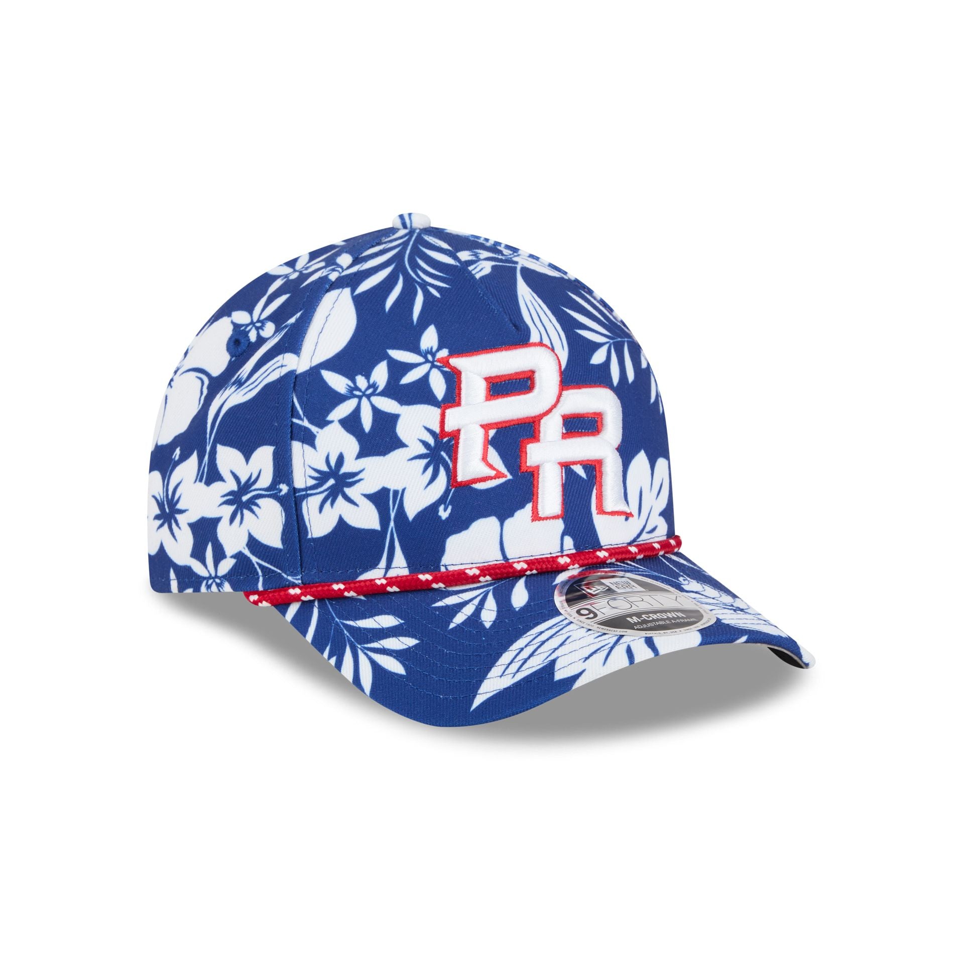 Puerto Rico Floral 9FORTY M-Crown A-Frame Snapback Hat