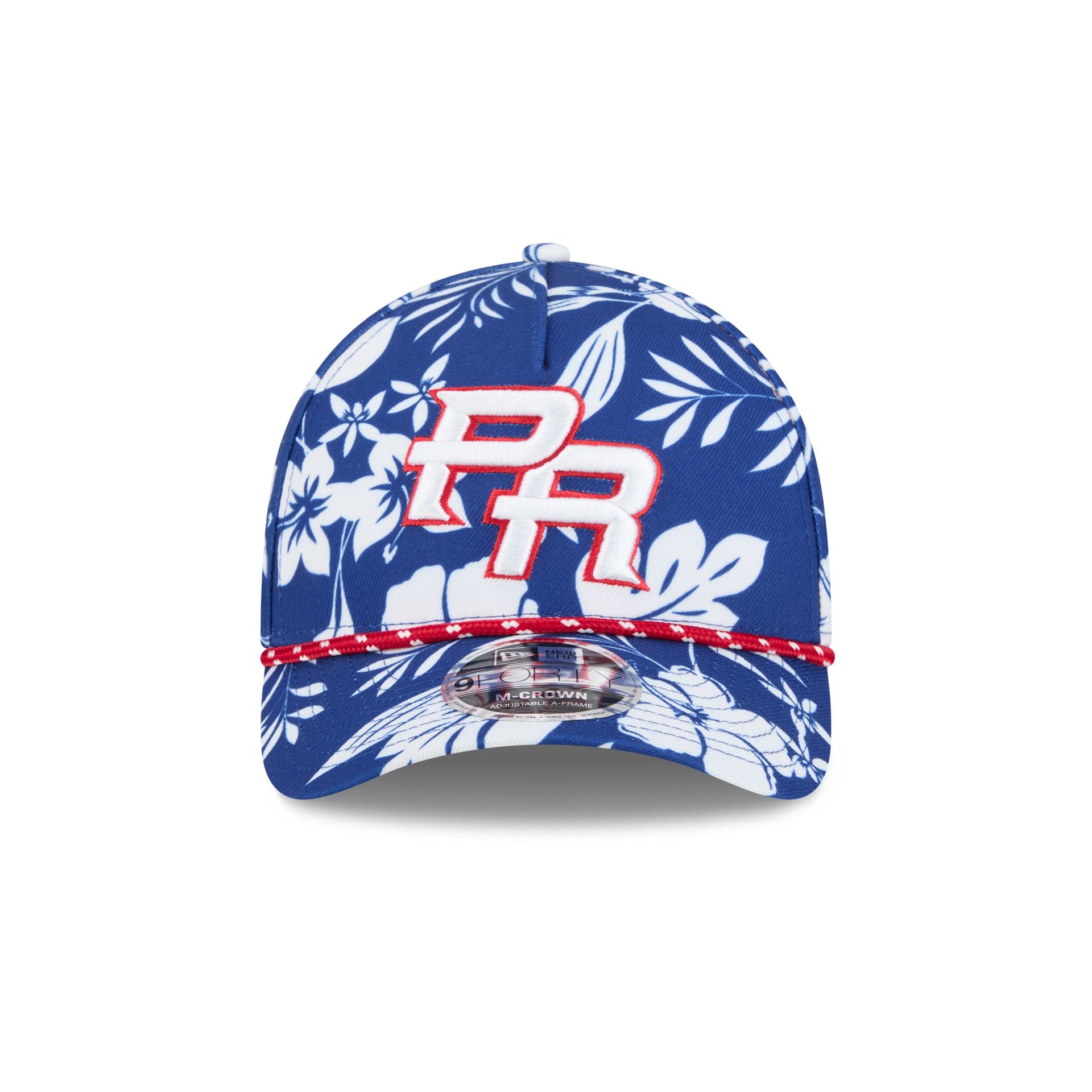 Puerto Rico Floral 9FORTY M-Crown A-Frame Snapback Hat