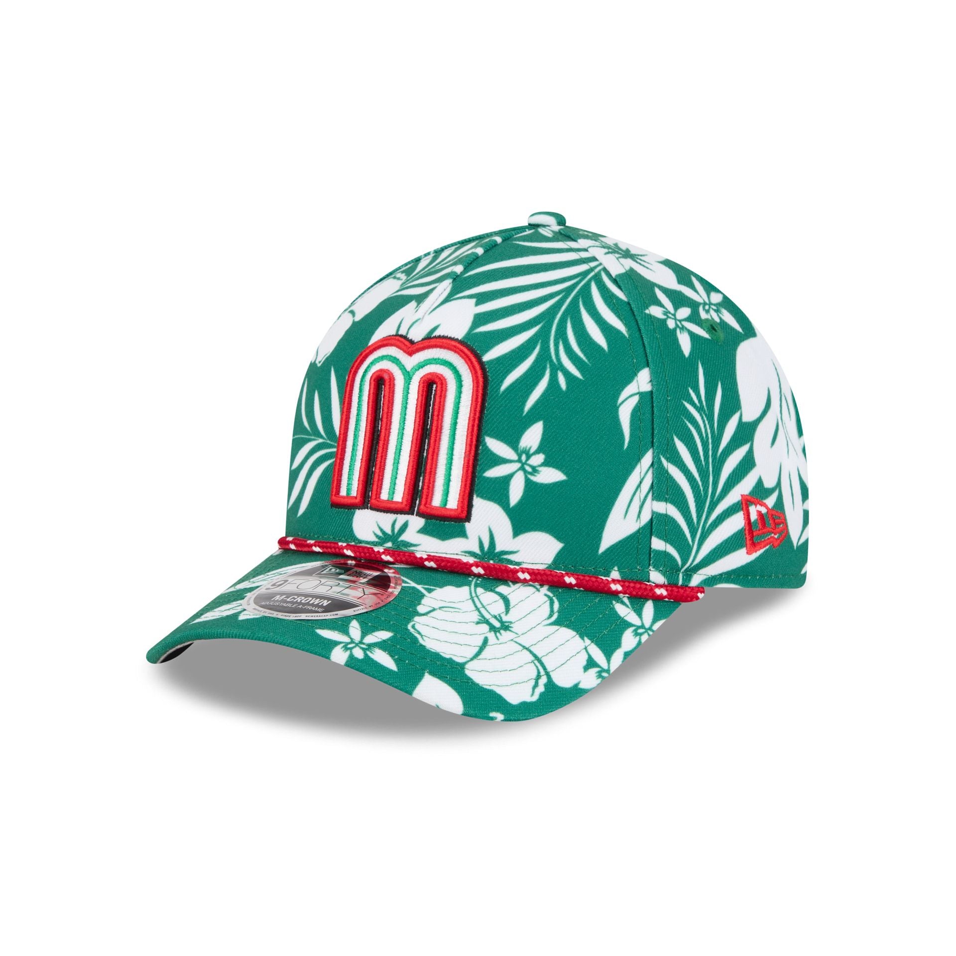Mexico Floral 9FORTY M-Crown A-Frame Snapback Hat