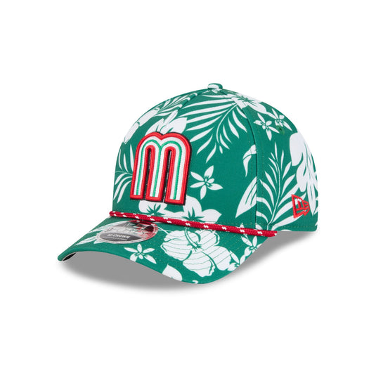 Mexico Floral 9FORTY M-Crown A-Frame Snapback Hat - New Era Cap