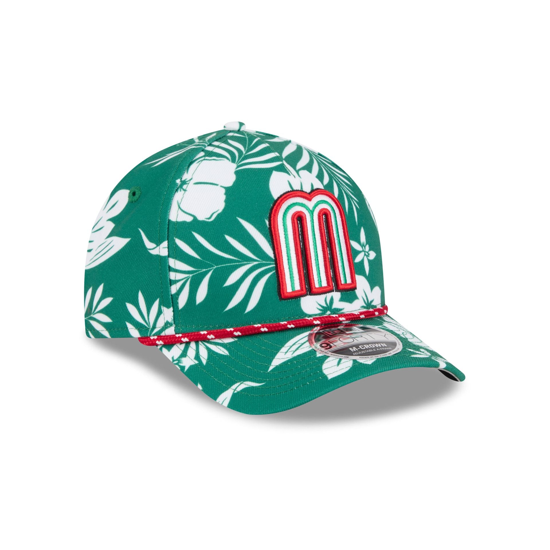 Mexico Floral 9FORTY M-Crown A-Frame Snapback Hat