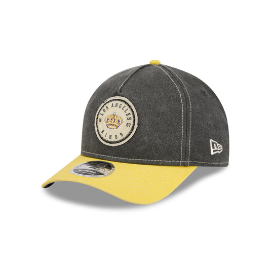 Los Angeles Kings Felt 9FORTY M-Crown A-Frame Snapback Hat - New Era Cap