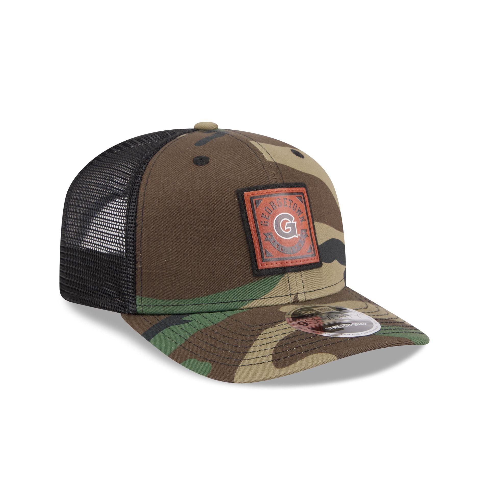Georgetown Hoyas Camo Canvas 9SEVENTY Trucker Hat