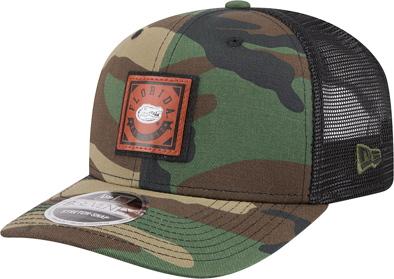 Florida Gators Camo Canvas 9SEVENTY Trucker Hat