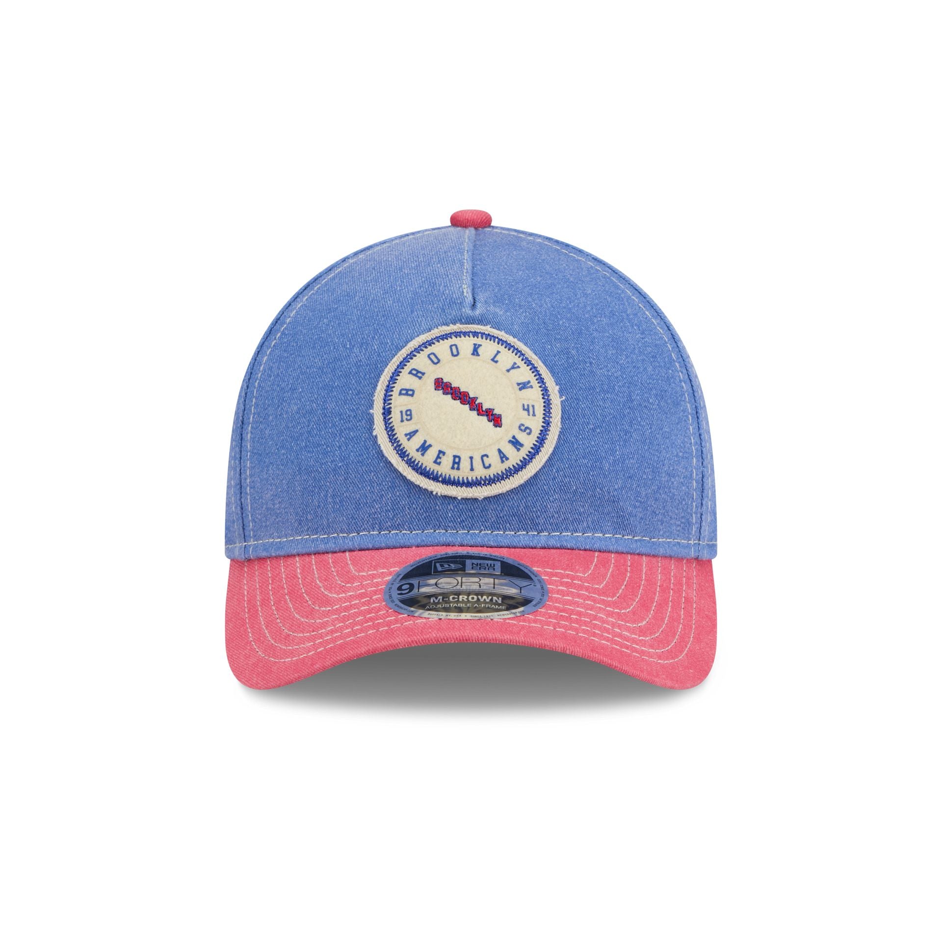 Brooklyn Americans Felt 9FORTY M-Crown A-Frame Snapback Hat