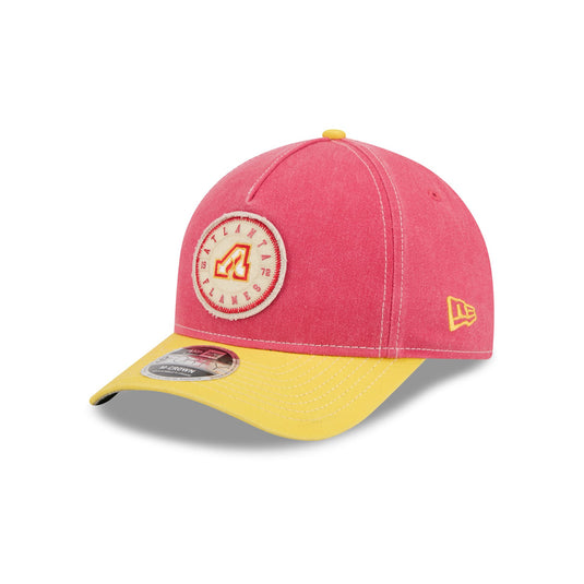 Atlanta Flames Felt 9FORTY M-Crown A-Frame Snapback Hat - New Era Cap