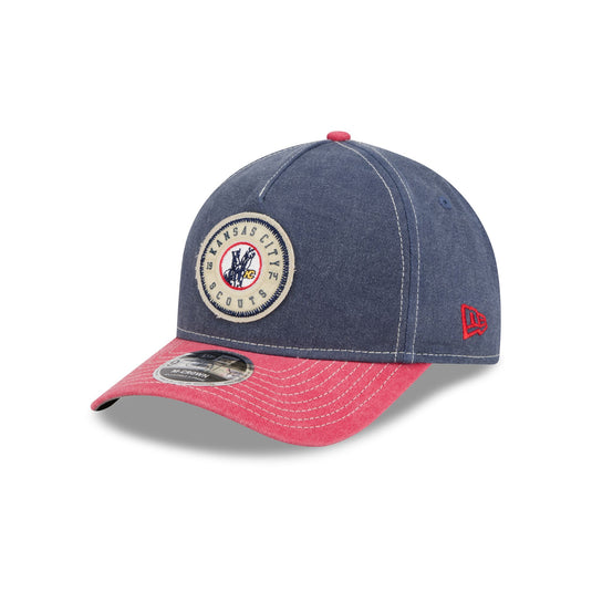 Kansas City Scouts Felt 9FORTY M-Crown A-Frame Snapback Hat - New Era Cap