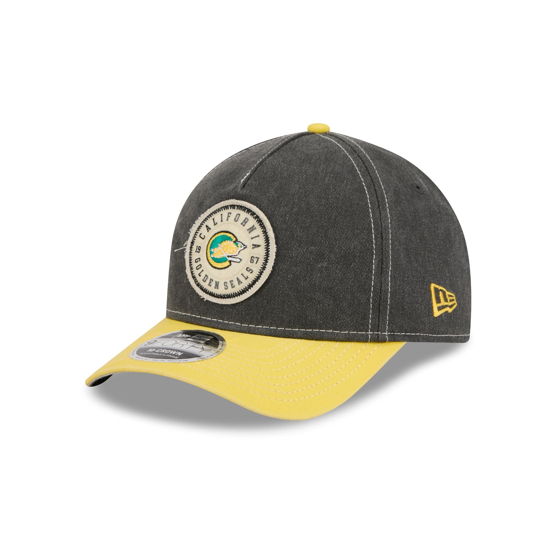 California Golden Seals Felt 9FORTY M-Crown A-Frame Snapback Hat