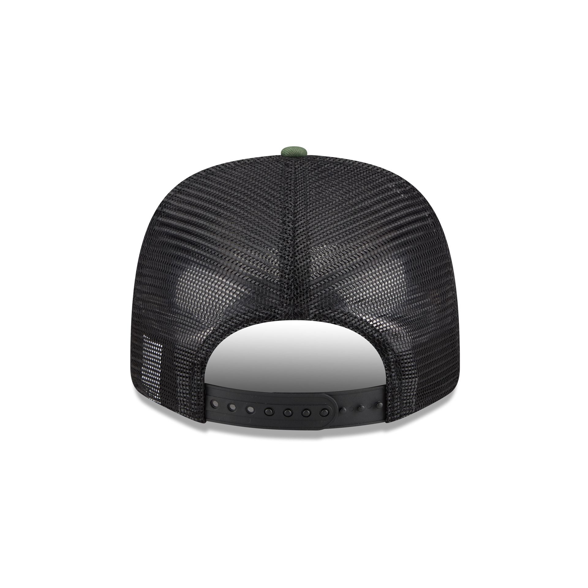 Michigan Wolverines Camo Canvas 9SEVENTY Trucker Hat