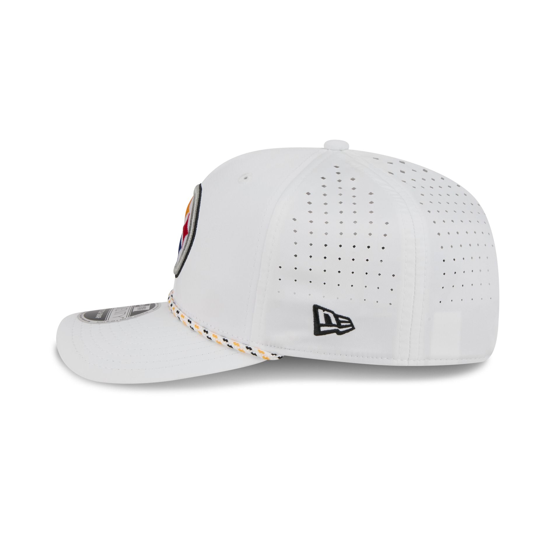 Pittsburgh Steelers Optic White Performance Rope 9SEVENTY Stretch-Snap Hat