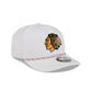 Chicago Blackhawks Optic White Performance Rope 9SEVENTY Stretch-Snap Hat