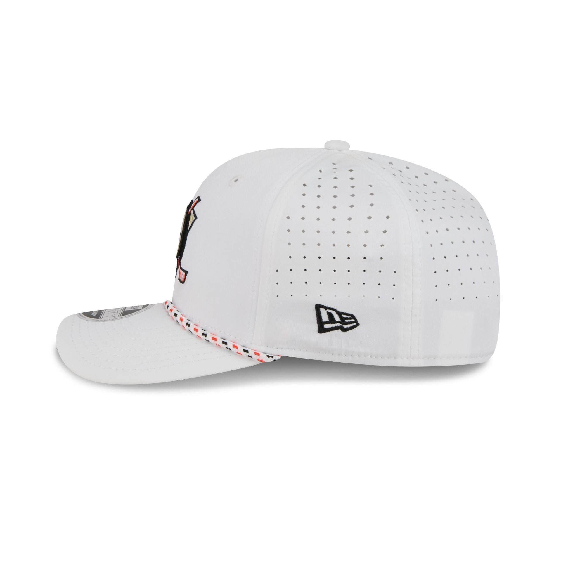 Anaheim Ducks Optic White Performance Rope 9SEVENTY Stretch-Snap Hat