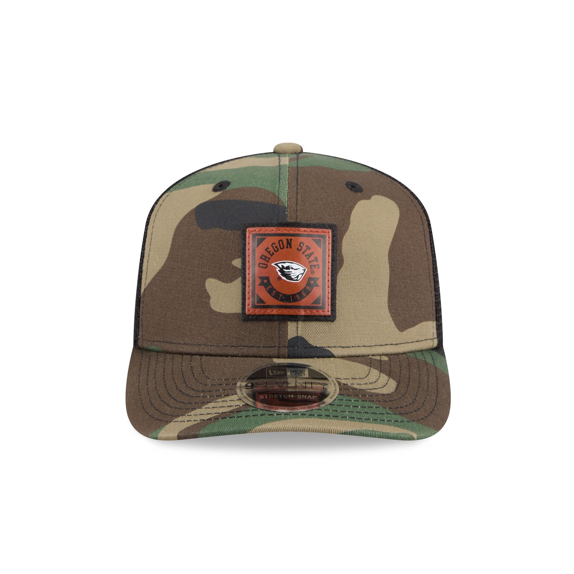 Oregon State Beavers Camo Canvas 9SEVENTY Trucker Hat