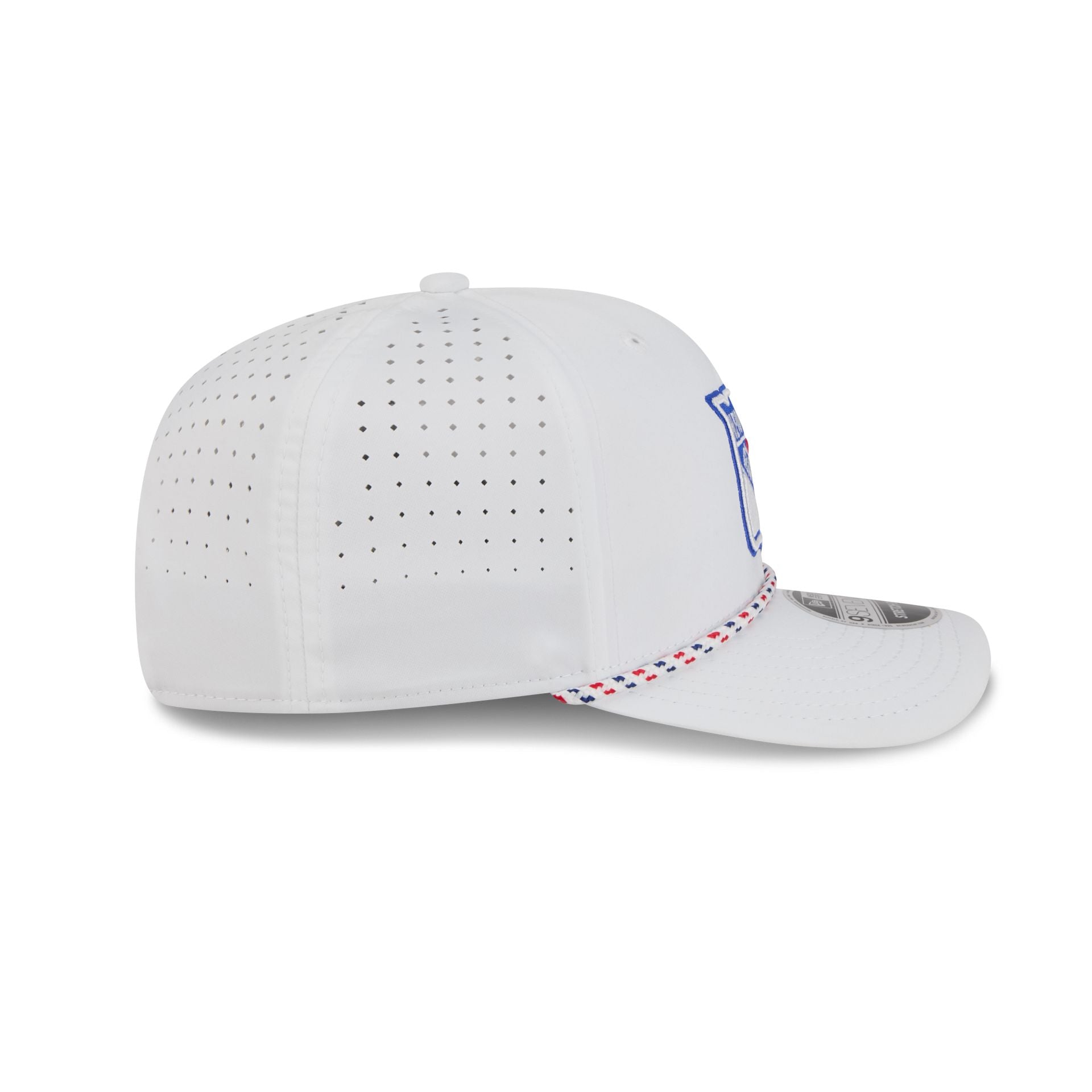 New York Rangers Optic White Performance Rope 9SEVENTY Stretch-Snap Hat