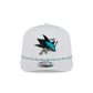 San Jose Sharks Optic White Performance Rope 9SEVENTY Stretch-Snap Hat