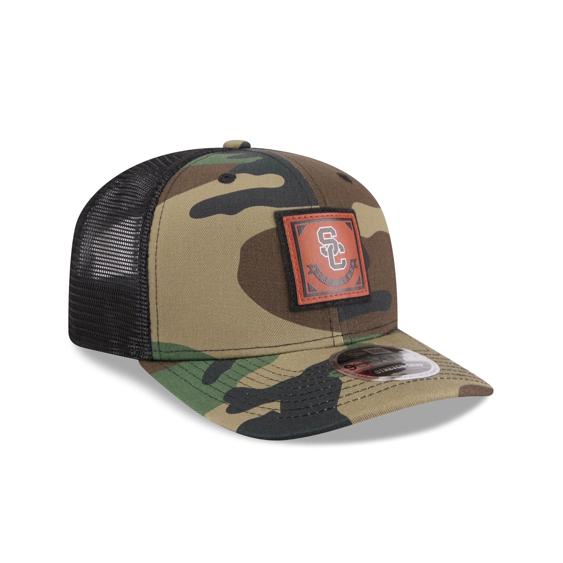 USC Trojans Camo Canvas 9SEVENTY Trucker Hat