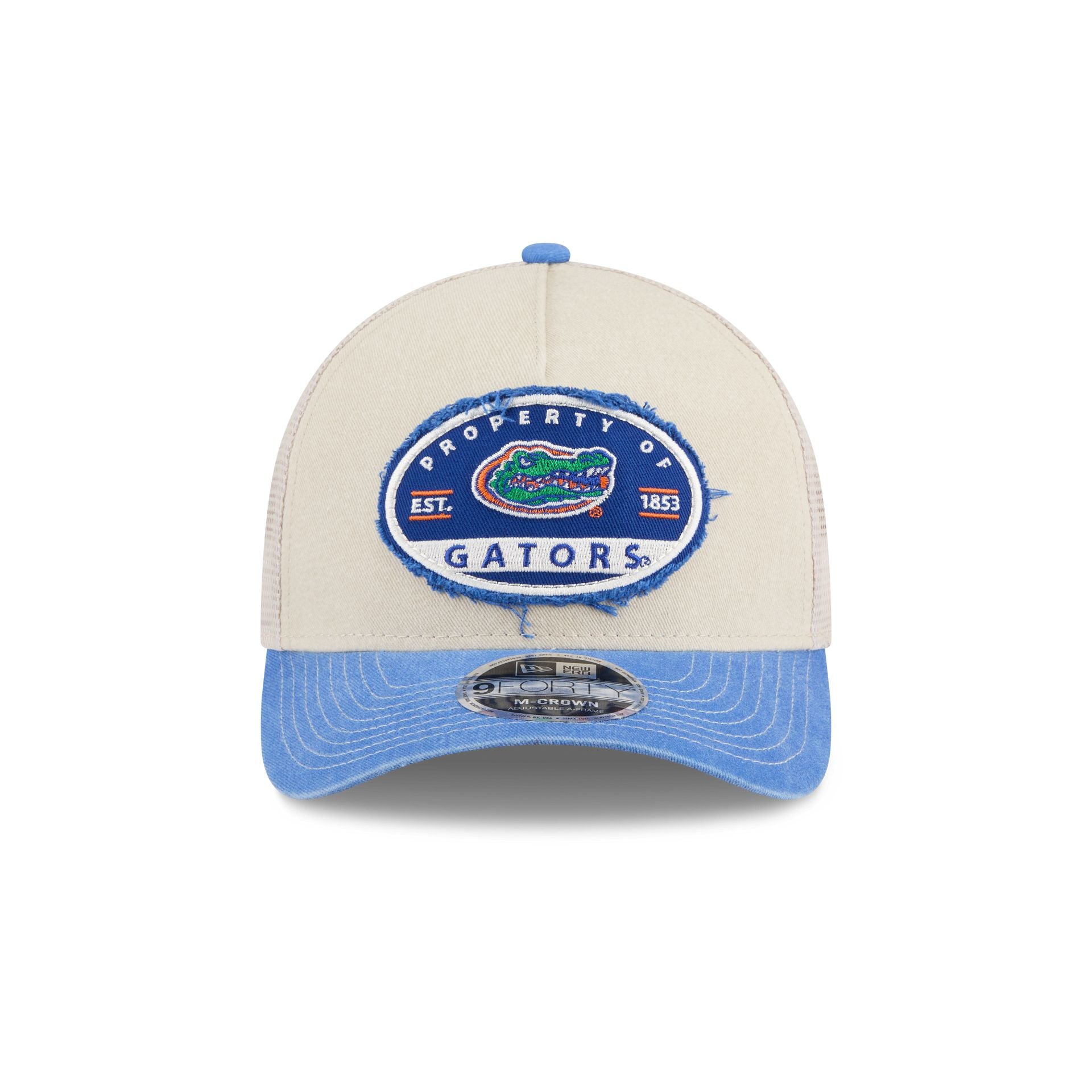 Florida Gators Frayed 9FORTY M-Crown A-Frame Trucker Hat