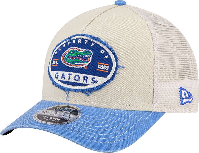 Florida Gators Frayed 9FORTY M-Crown A-Frame Trucker Hat