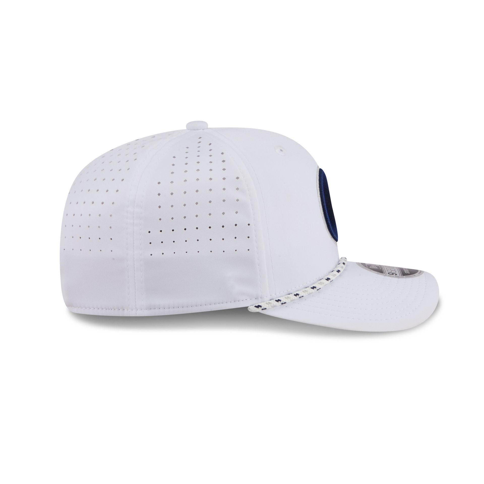 Georgetown Hoyas Optic White Performance Rope 9SEVENTY Stretch-Snap Hat