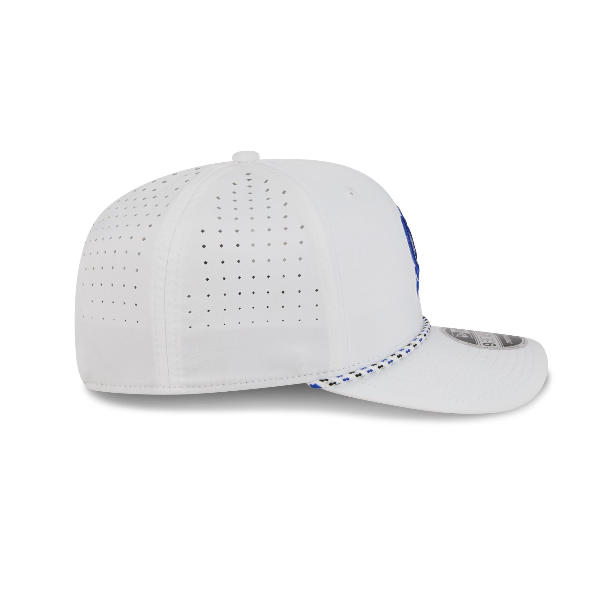 Duke Blue Devils Optic White Performance Rope 9SEVENTY Stretch-Snap Hat
