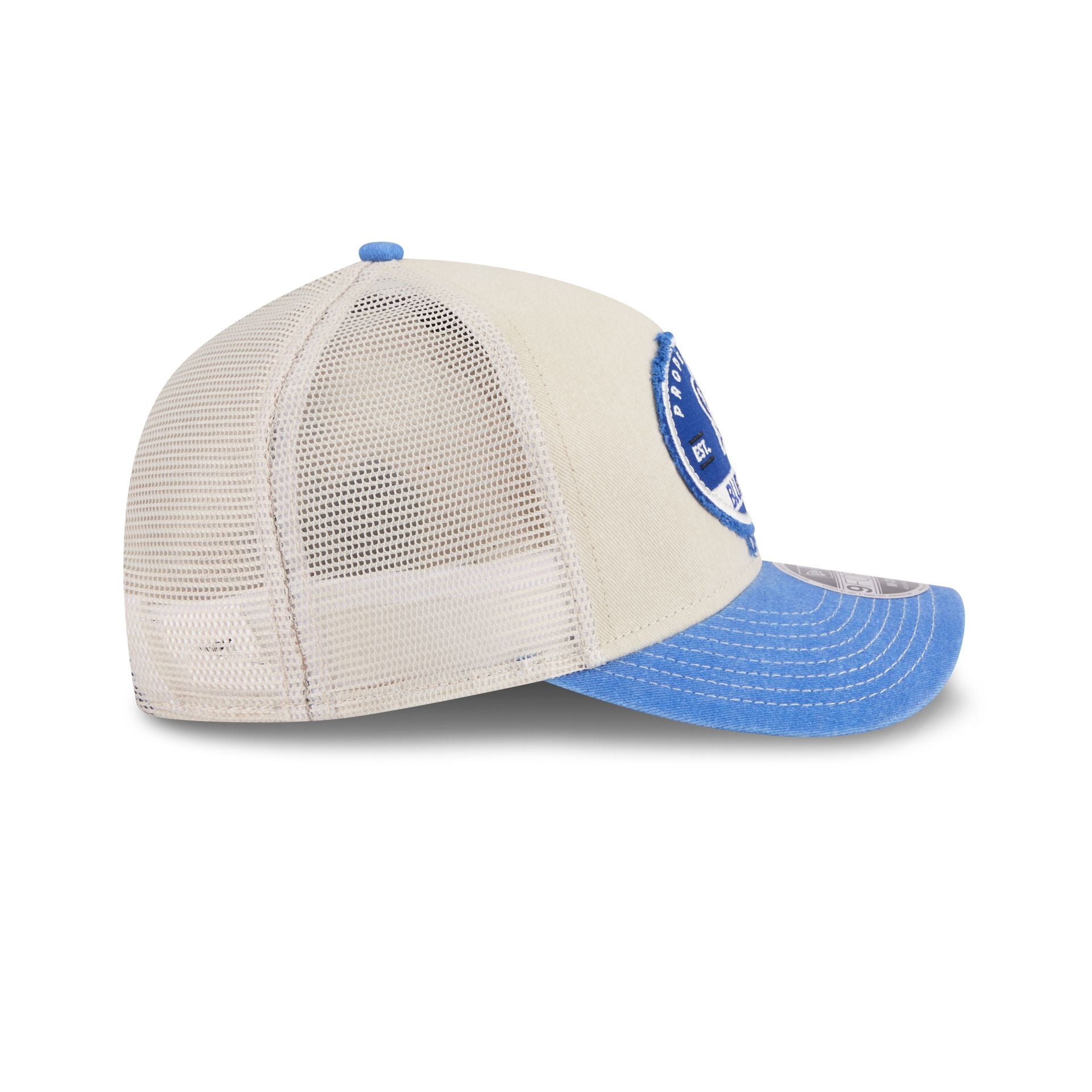 Duke Blue Devils Frayed 9FORTY M-Crown A-Frame Trucker Hat