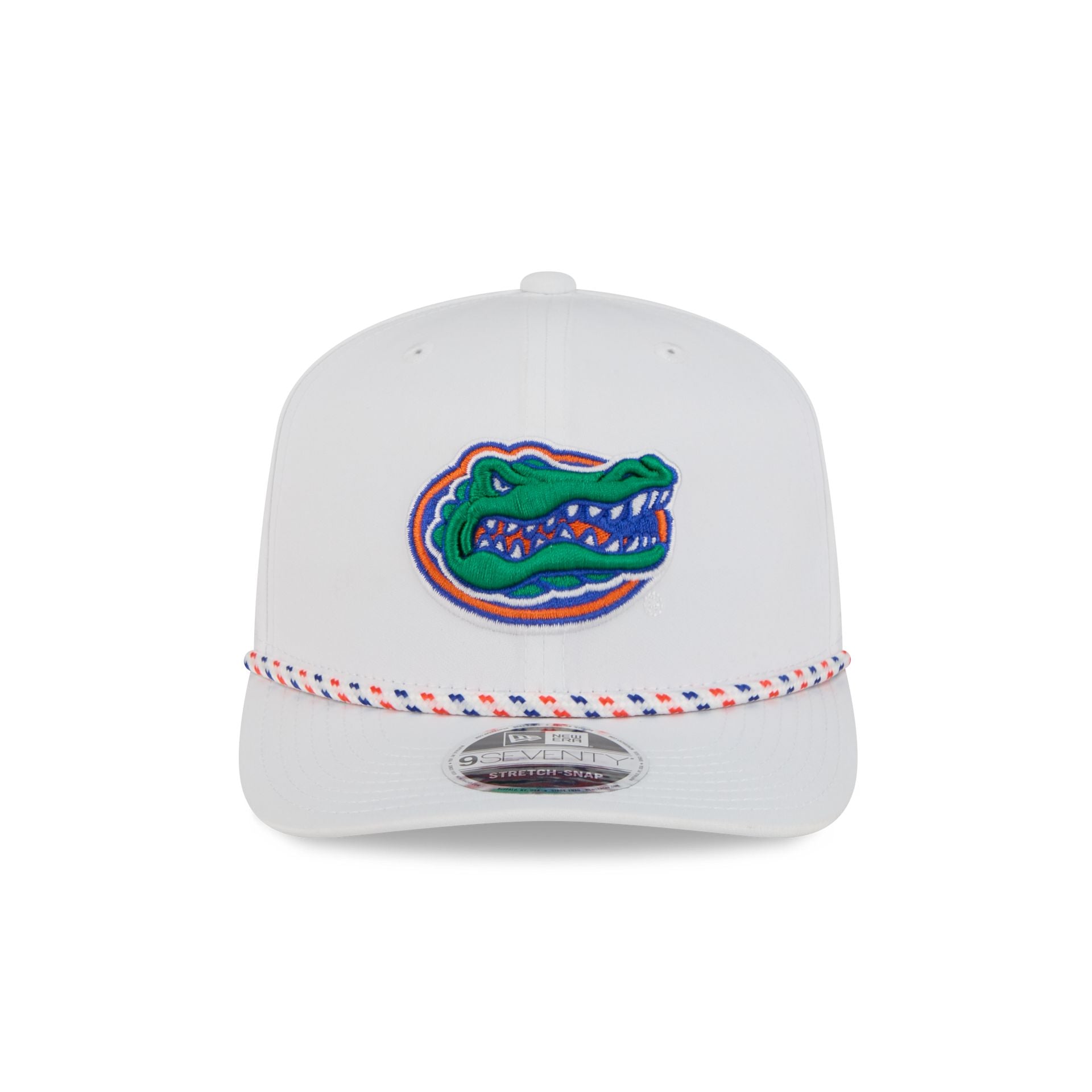 Florida Gators Optic White Performance Rope 9SEVENTY Stretch-Snap Hat