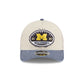 Michigan Wolverines Frayed 9FORTY M-Crown A-Frame Trucker Hat