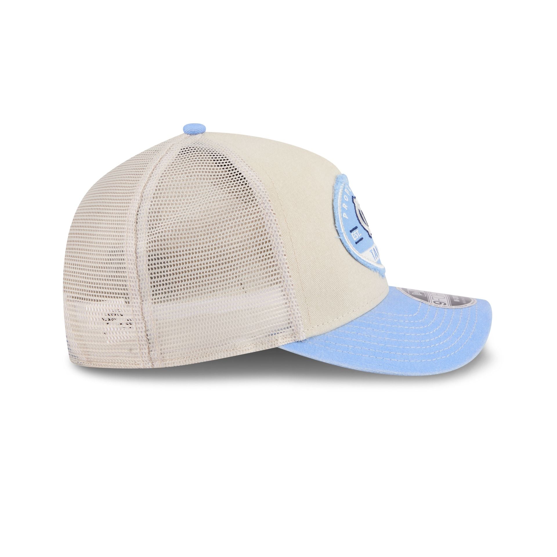 North Carolina Tar Heels Frayed 9FORTY M-Crown A-Frame Trucker Hat