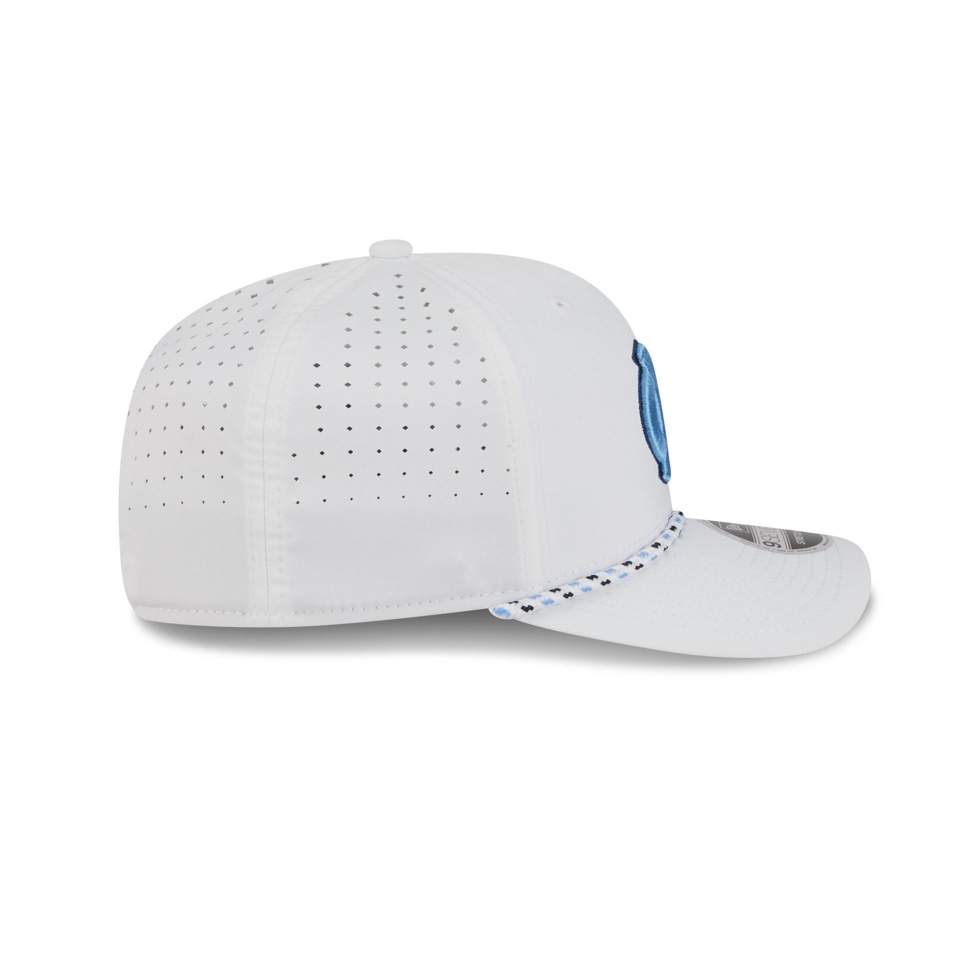 North Carolina Tar Heels Optic White Performance Rope 9SEVENTY Stretch-Snap Hat