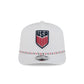 U.S. Soccer Men's National Team Optic White Performance Rope 9SEVENTY Stretch-Snap Hat