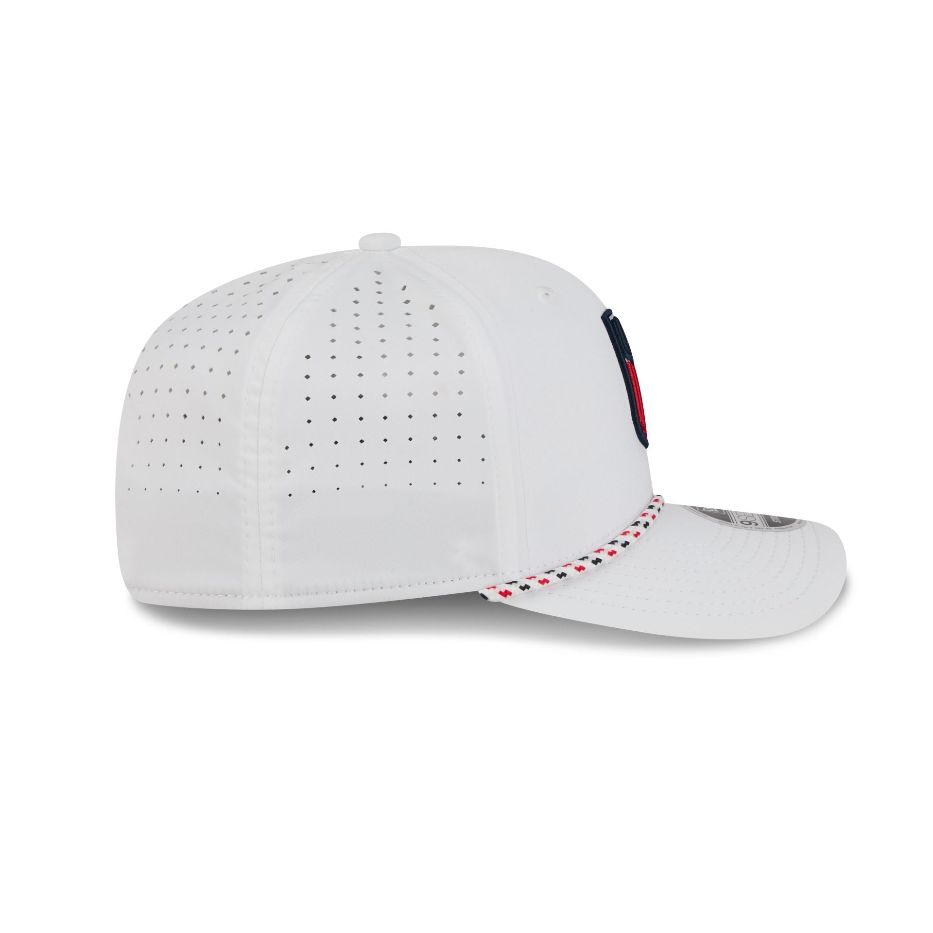 U.S. Soccer Men's National Team Optic White Performance Rope 9SEVENTY Stretch-Snap Hat