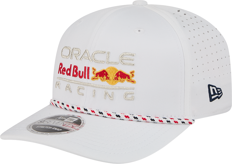 Oracle Red Bull Racing Optic White Performance Rope 9SEVENTY Stretch-Snap Hat